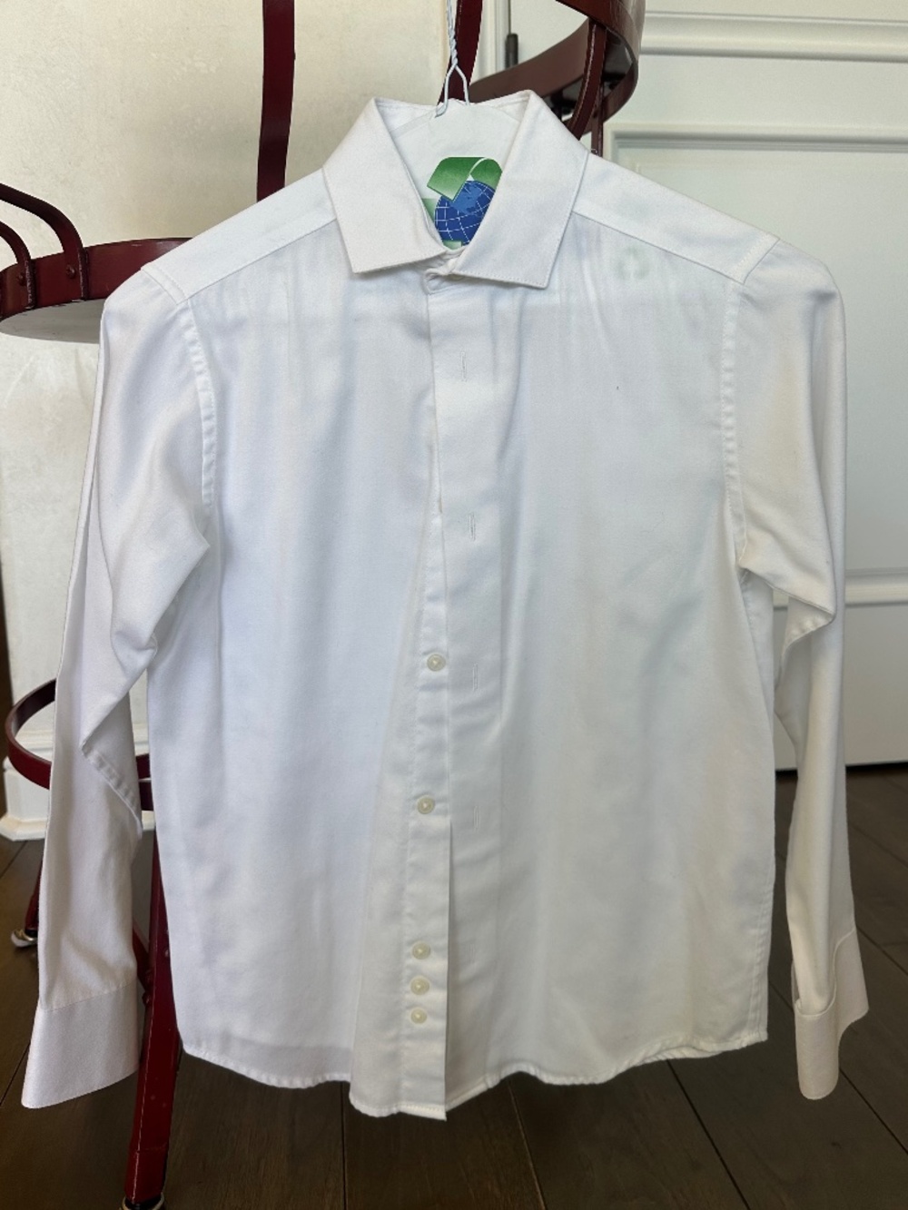 White Button-Down Shirt